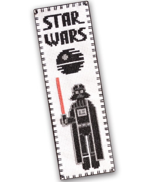 Counted Cross Stitch Kit of Bookmark "Star Wars: Darth Vader"