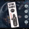 Counted Cross Stitch Kit of Bookmark "Star Wars: Darth Vader"