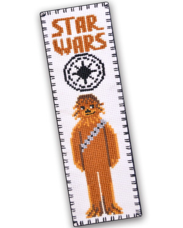 Counted Cross Stitch Kit of Bookmark "Star Wars: Chewbacca"