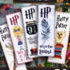 Cross Stitch Bookmark Kit "Harry Potter: Let's Go to Hogwarts"