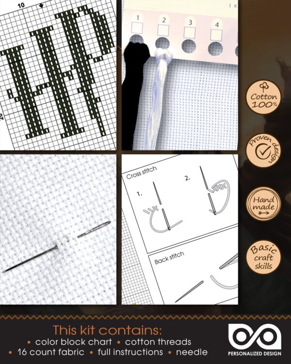 Bookmark Embroidery Kit "Harry Potter: Expecto Patronum"