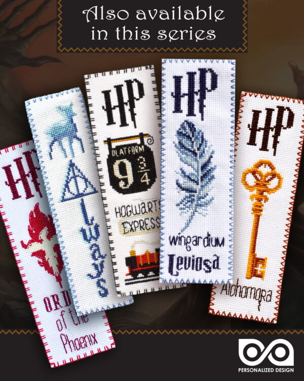 Bookmark Embroidery Kit "Harry Potter: Expecto Patronum"