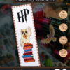 Counted Cross Stitch of Bookmark "Hedwig The Owl"