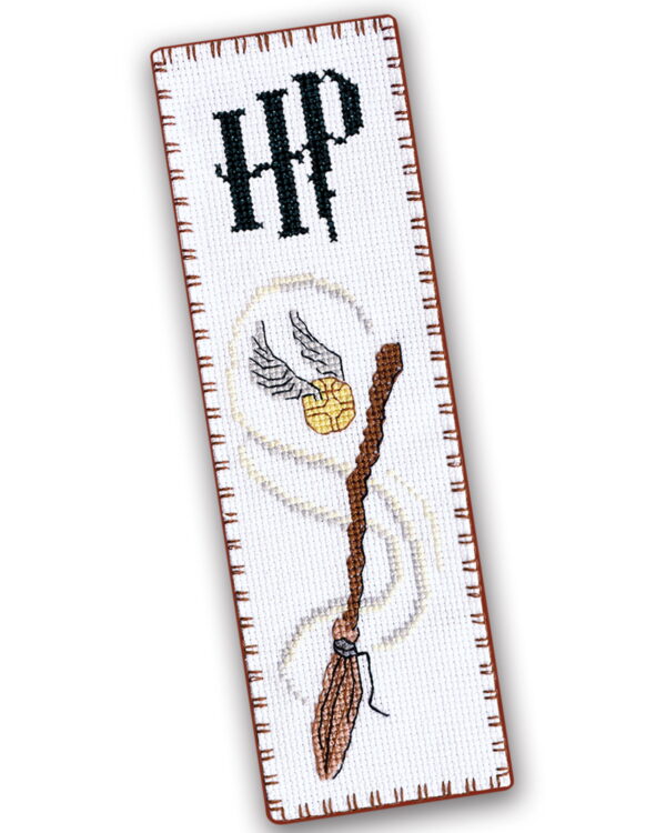 Cross Stitch Kit of Bookmark "Harry Potter: Quidditch"