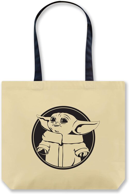 Star Wars Tote Bag 'Baby Yoda: The Child' - Mandalorian's Grogu Print