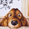 Dog Cross Stitch Kit “Dachshund”