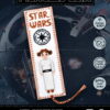 Counted Cross Stitch Kit of Bookmark "Star Wars: Princess Leia"