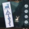 Cross Stitch Kit for Beginners "Always" - Harry Potter Deathly Hallows DIY Embroidery Bookmark