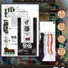 Bookmark Cross Stitch Kit "Hogwarts Express: Platform 9¾ King's Cross Station"