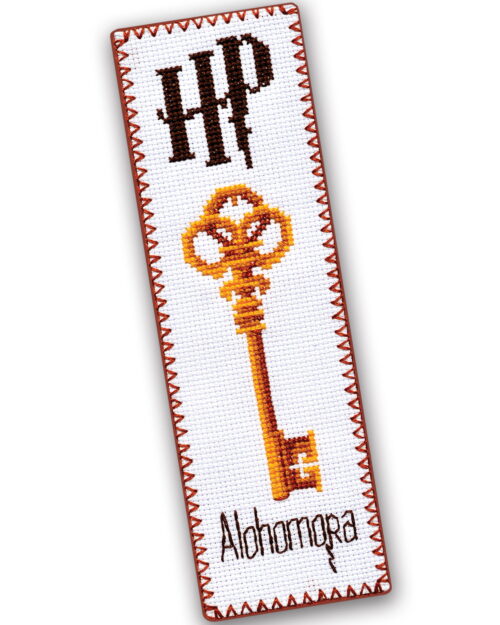 Cross Stitching Kit of Bookmark "Harry Potter: Alohomora"