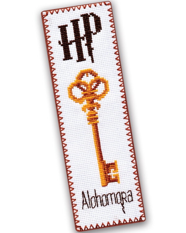 Cross Stitching Kit of Bookmark "Harry Potter: Alohomora"