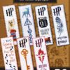 Cross Stitching Kit of Bookmark "Harry Potter: Alohomora"