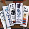 Cross Stitch Starter Kit "Order of The Phoenix" DIY Needlework Harry Potter Bookmark