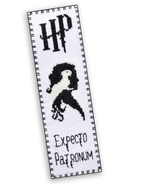 Counted Cross Stitch Kit of Bookmark "Hermione's Patronus"