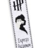 Counted Cross Stitch Bookmark Kit with Luminous Threads "Ron's Patronus" Glow-in-The-Dark