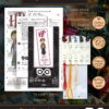 Cross Stitch Kit of Bookmark "Harry Potter: Until The Very End"