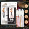 Cross Stitch Kit of Bookmark - Hermione Quote "Honestly Don't You Two Read?"