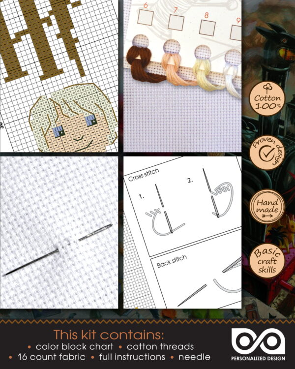 Cross Stitch Bookmark Kit - Draco's Quote "Reading? I Didn't Know You Could Read"