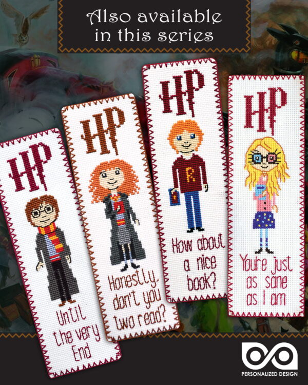 Cross Stitch Bookmark Kit - Draco's Quote "Reading? I Didn't Know You Could Read"