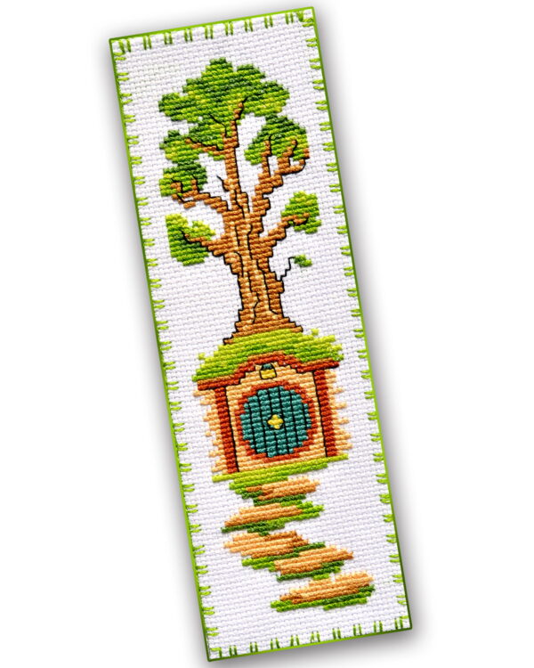 Counted Cross Stitch Kit of Bookmark "Lord of The Rings: The Shire of Middle-Earth"