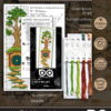 Counted Cross Stitch Kit of Bookmark "Lord of The Rings: The Shire of Middle-Earth"