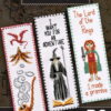 Counted Cross Stitch Kit of Bookmark "Lord of The Rings: The Shire of Middle-Earth"