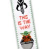 Star Wars Cross Stitch Kit of Bookmark "The Child: Baby Yoda"