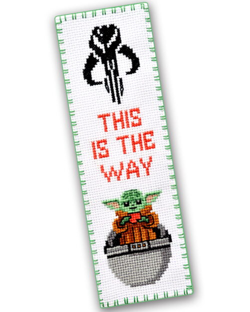 Star Wars Cross Stitch Kit of Bookmark "The Child: Baby Yoda"