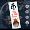 Star Wars Cross Stitch Kit of Bookmark "The Child: Baby Yoda"
