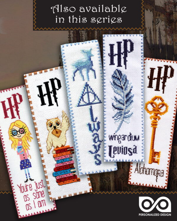 Counted Cross-Stitch Kit of Bookmark "Harry Potter: Cauldron"