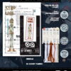 Counted Cross Stitch Kit of Bookmark "Star Wars: Rey Skywalker"
