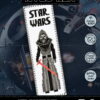 Counted Cross Stitch Kit of Bookmark "Star Wars: Kylo Ren"
