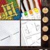 Cross-Stitch Kit of Bookmark "Harry Potter: Hogwarts Sorting Hat"