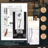 Counted Cross Stitch Kits "Harry Potter: Magical Creatures and Objects" - Set of 5 DIY Embroidery Bookmarks