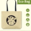 Star Wars Tote Bag 'Baby Yoda: The Child' - Mandalorian's Grogu Print
