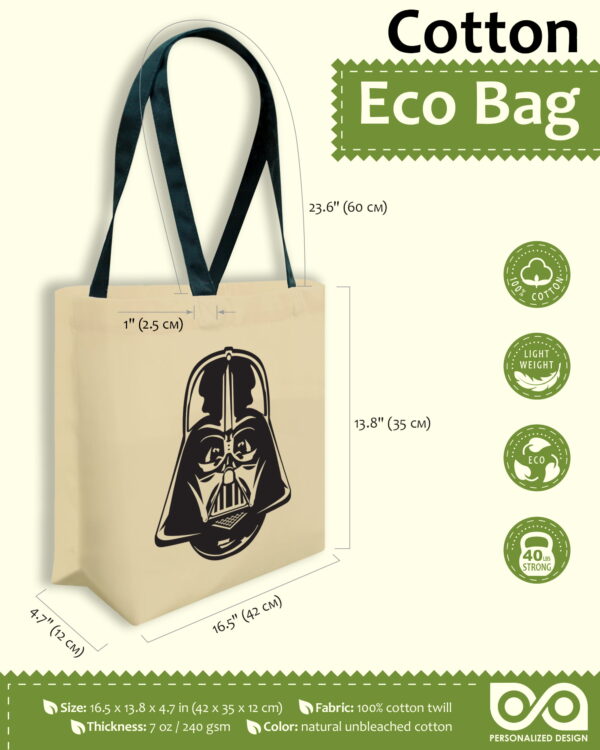 Reusable Tote Bag "Star Wars: Darth Vader"