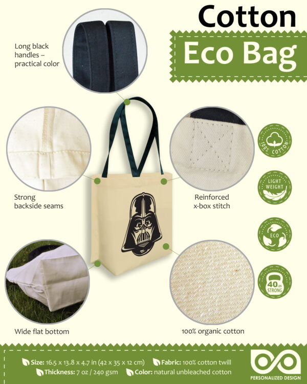 Reusable Tote Bag "Star Wars: Darth Vader"