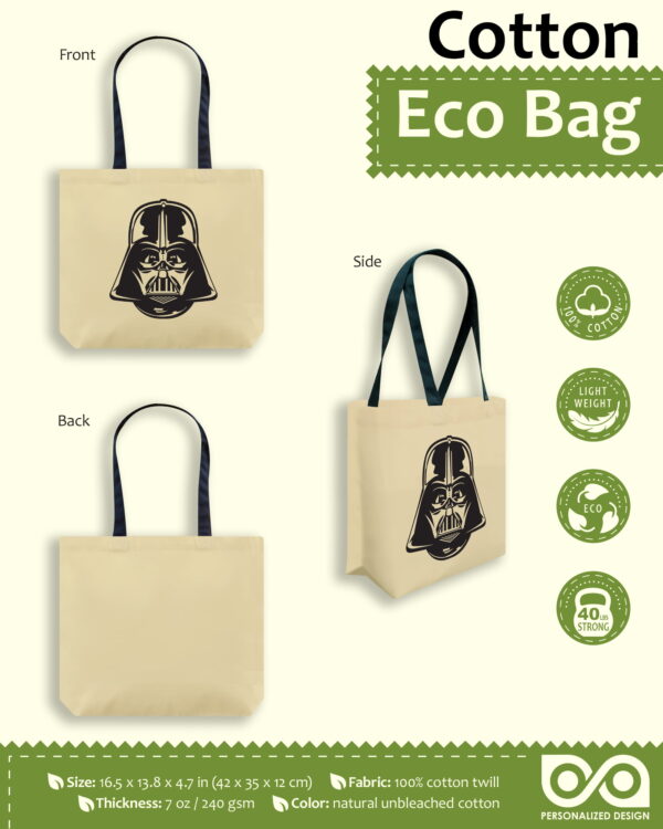 Reusable Tote Bag "Star Wars: Darth Vader"