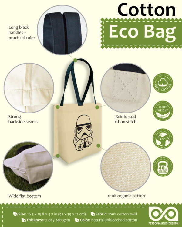 Reusable Tote Bag "Star Wars: Stormtrooper"