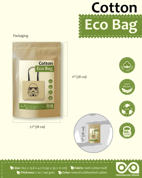 Reusable Tote Bag "Star Wars: Stormtrooper"