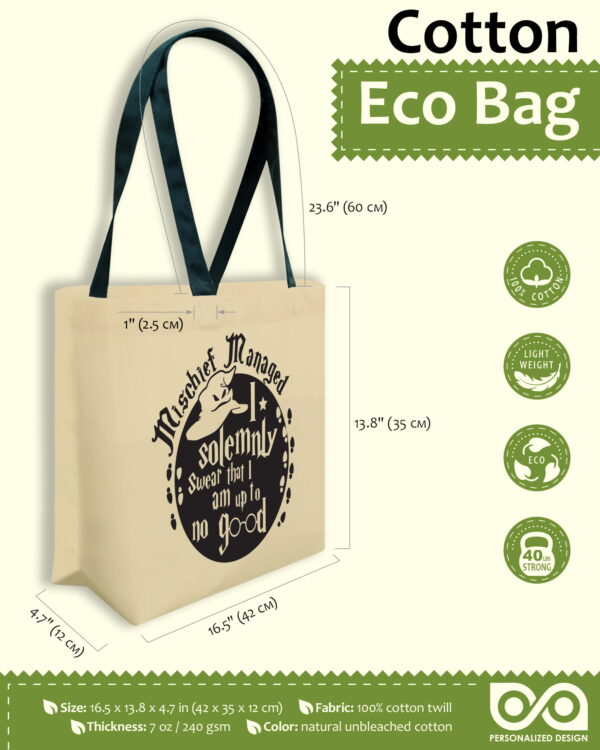 Shopping Tote Bag "Harry Potter: Mischief Managed"