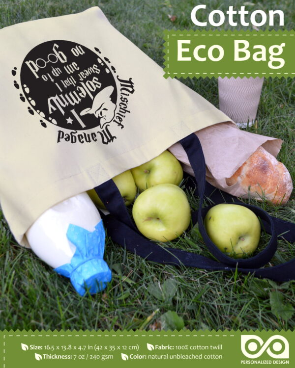 Shopping Tote Bag "Harry Potter: Mischief Managed"