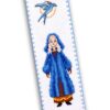 Counted Cross Stitch Kit of Bookmark "The Witcher: Princess Cirilla"