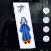 Counted Cross Stitch Kit of Bookmark "The Witcher: Princess Cirilla"