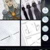 Counted Cross Stitch Kit of Bookmark "The Witcher: Geralt of Rivia"