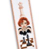 Counted Cross Stitch Kit of Bookmark "Queen's Gambit"