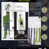 Counted Cross Stitch Kit of Bookmark "The Avengers: Hulk"