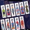 Counted Cross Stitch Kit of Bookmark "The Avengers: Black Widow"