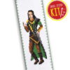 Counted Cross Stitch Kit of Bookmark "The Avengers: Loki"