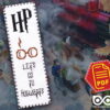 Free Counted Cross Stitch Pattern of Bookmark "Harry Potter: Let's Go to Hogwarts" - Download in PDF